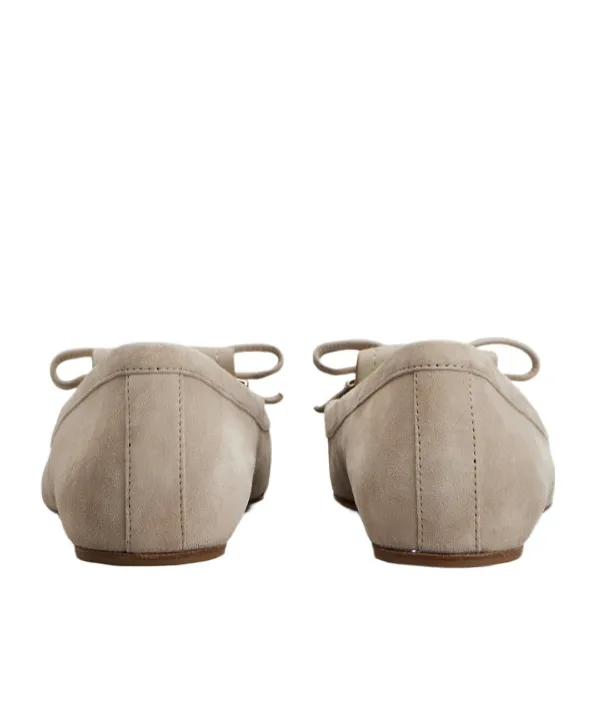 Virgule Ballerinas In Suede