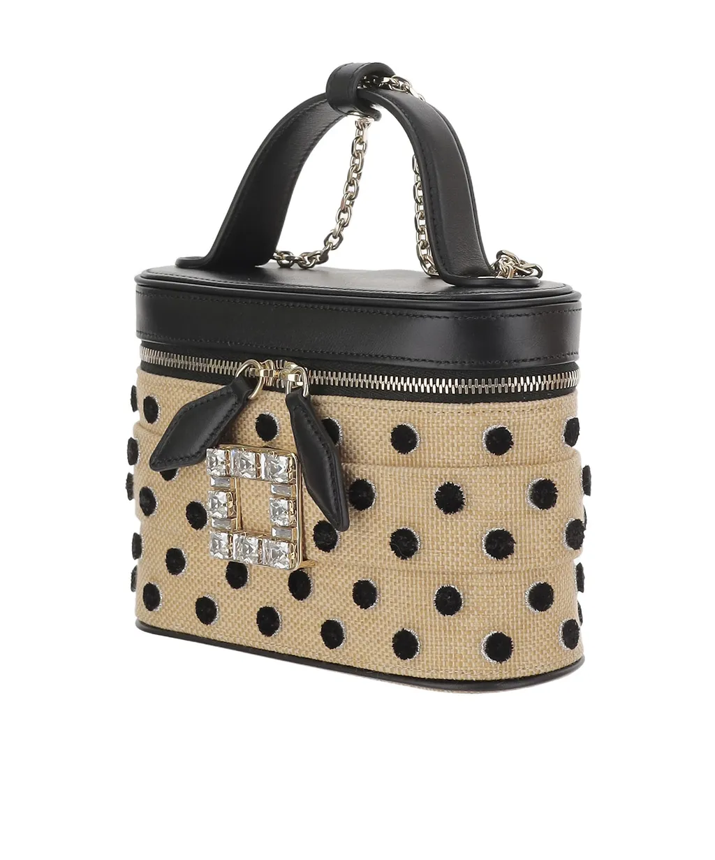 Roger Vivier Embellished Zipped Clutch Bag