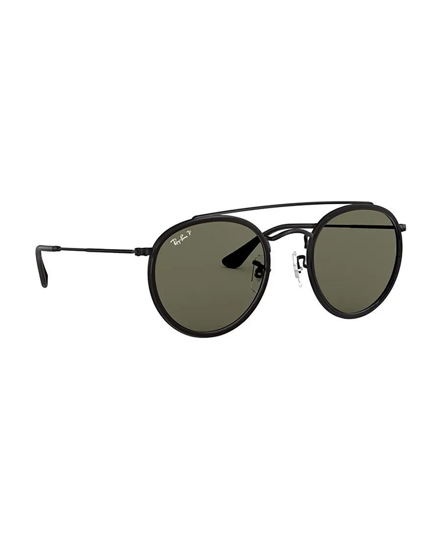 Ray-Ban Round Double Bridge Polarised Sunglasses