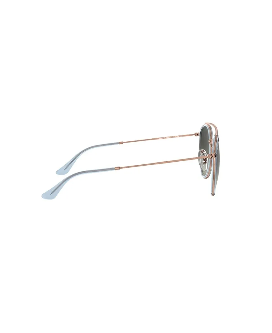 Ray-Ban Round Double Bridge Polarised Sunglasses