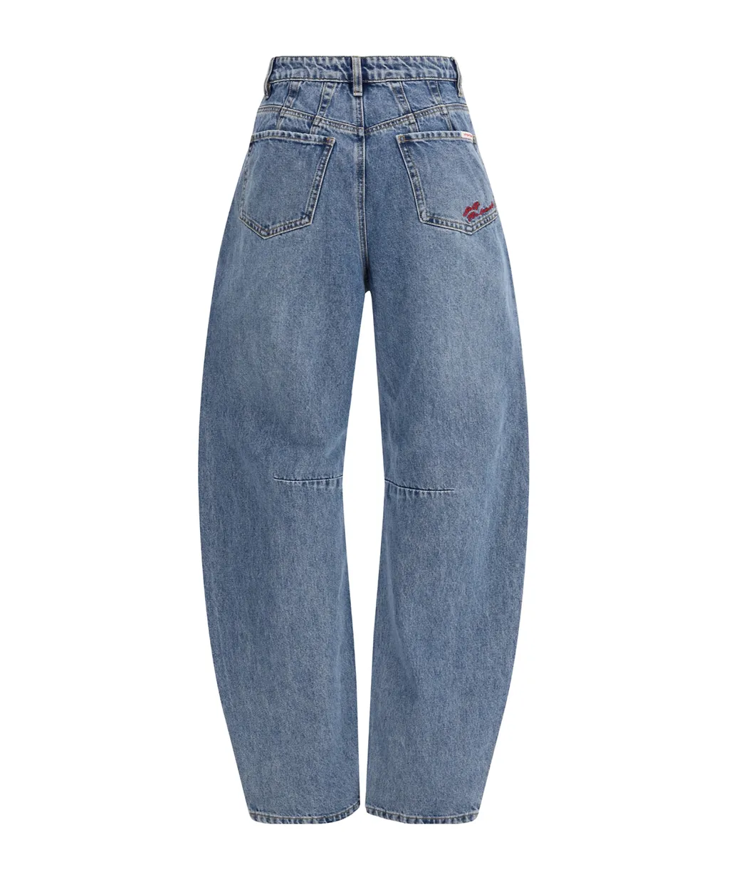 Self-Portrait Barrel Leg Jeans