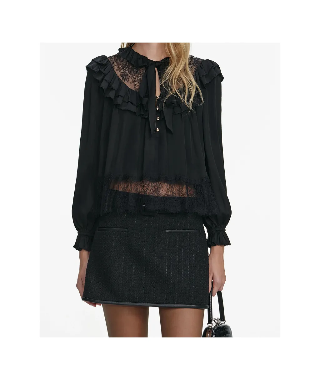 Self-Portrait Lace Blouse