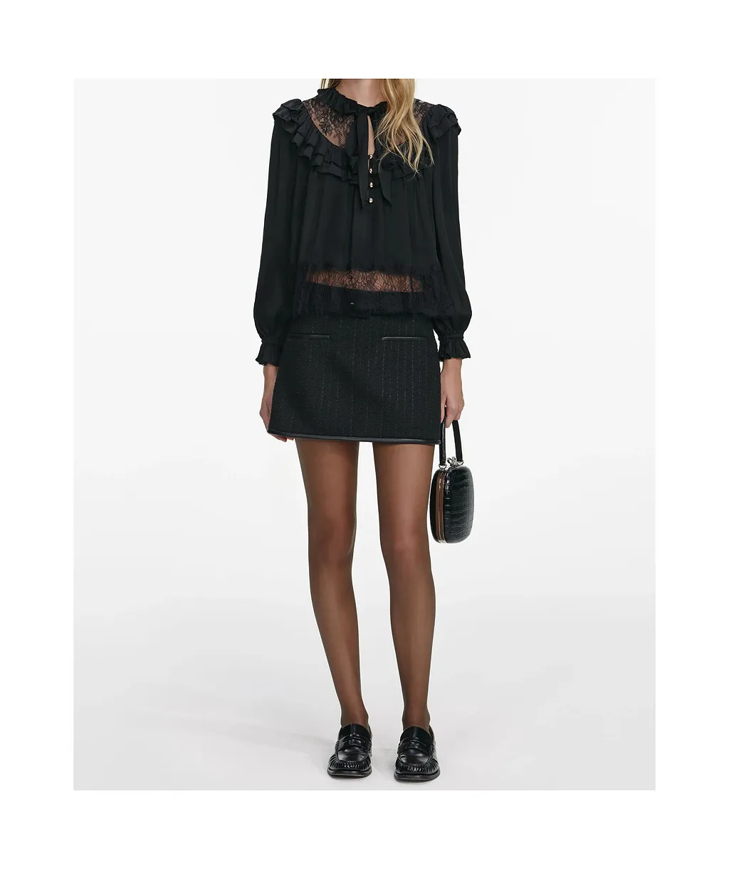 Self-Portrait Lace Blouse