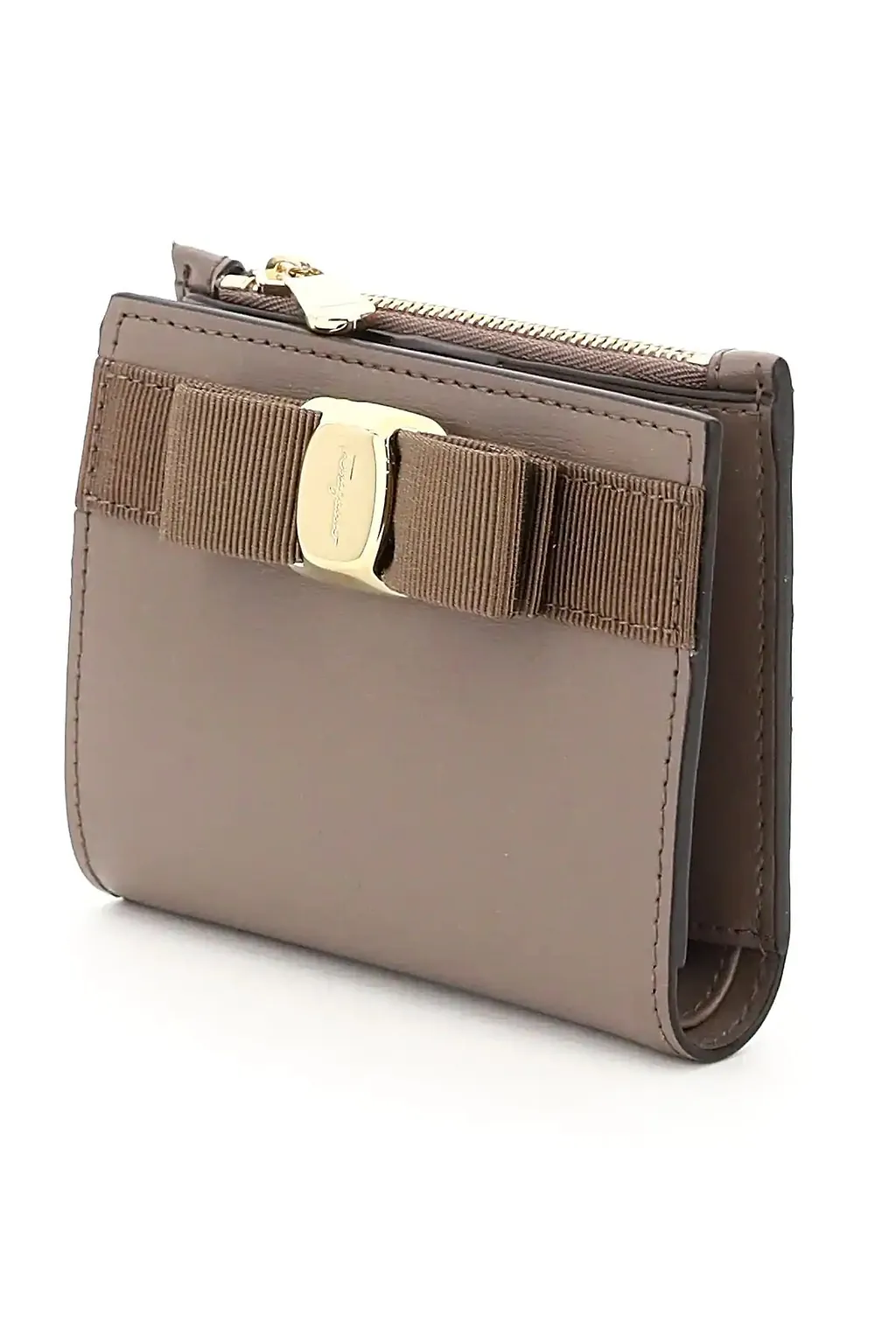 A Half-Fold Wallet Decorated With A Bow