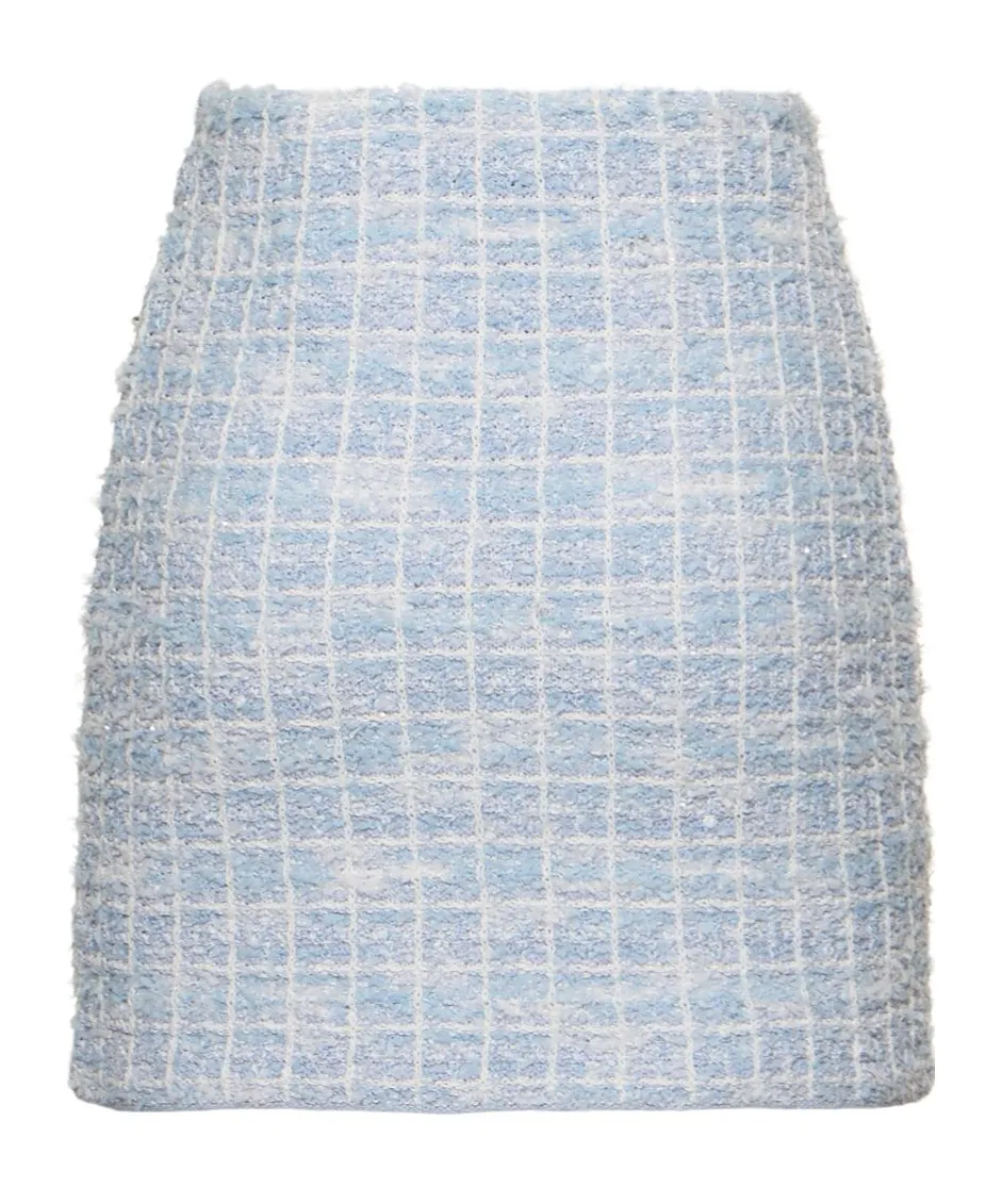 Checked Skirt