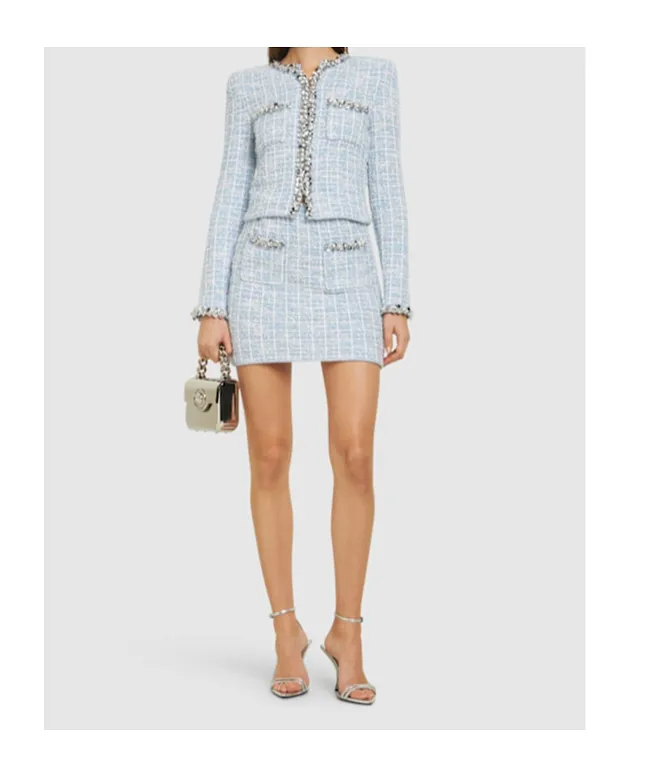 Checked Skirt