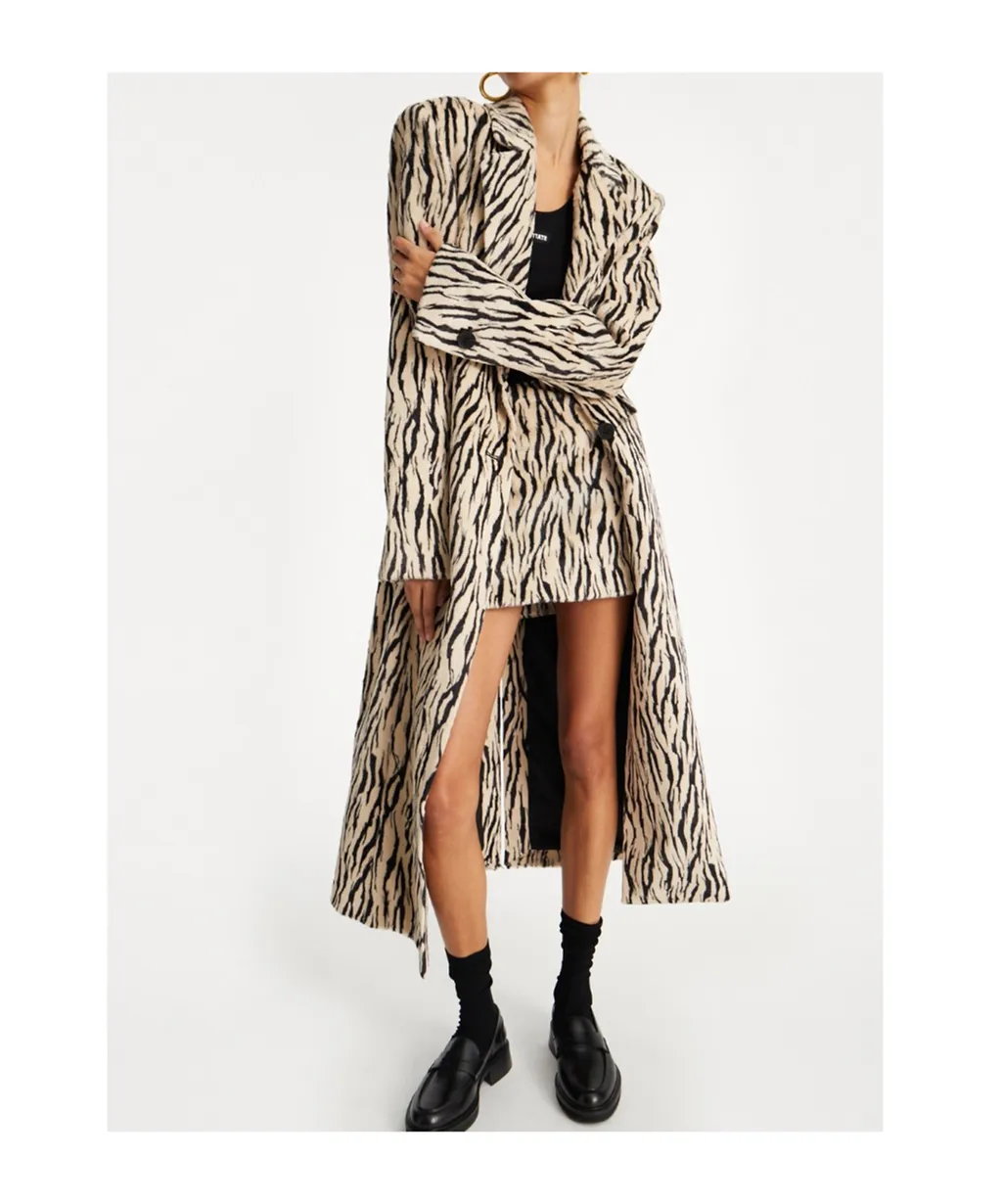 Zebra Print Skirt