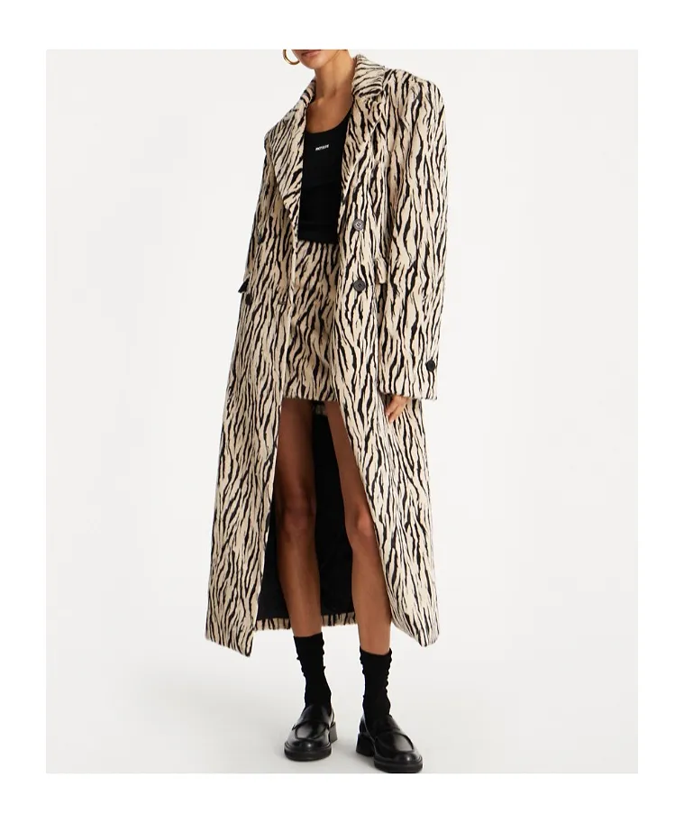 Zebra Print Skirt