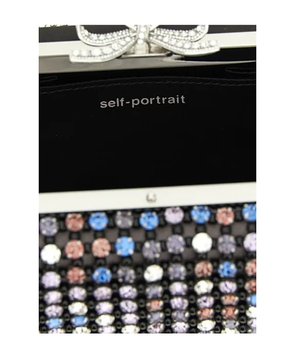 Crystal-Decorated Mini Clutch