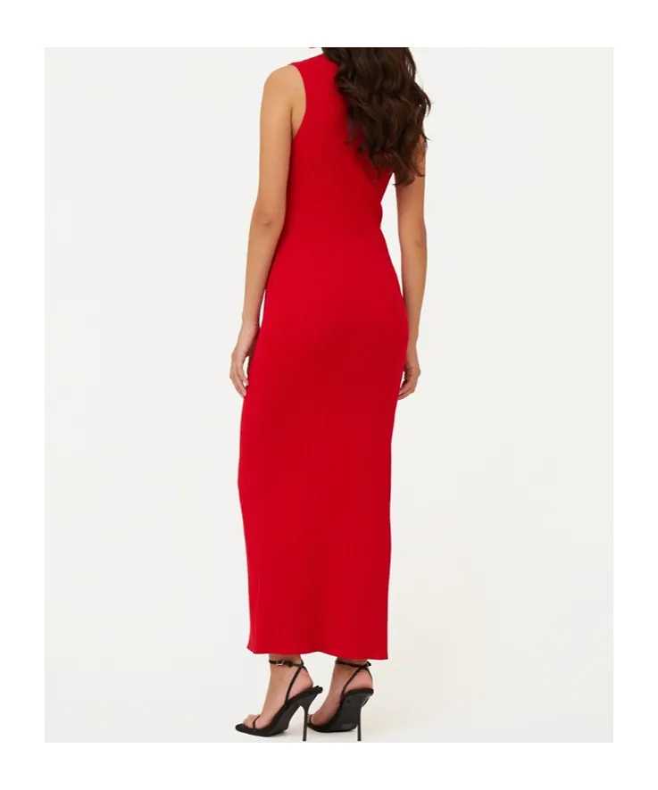 Rotate Knit Midi Dress