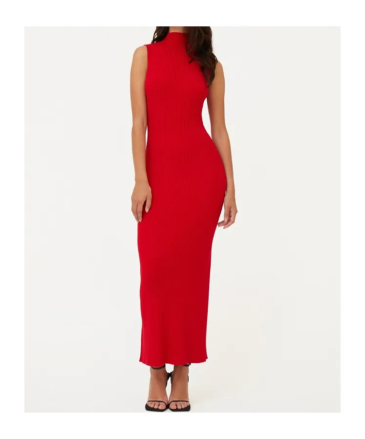 Rotate Knit Midi Dress