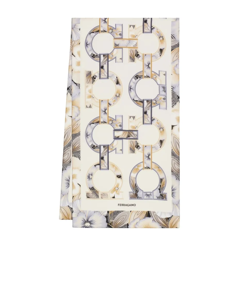 Ferragamo Brezza Print Scarf