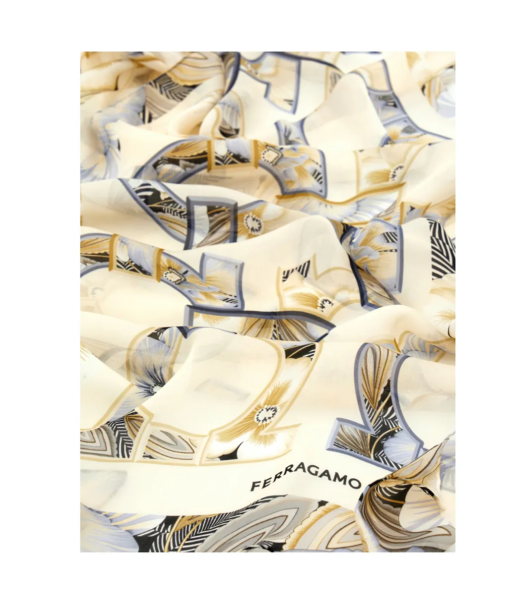 Ferragamo Brezza Print Scarf