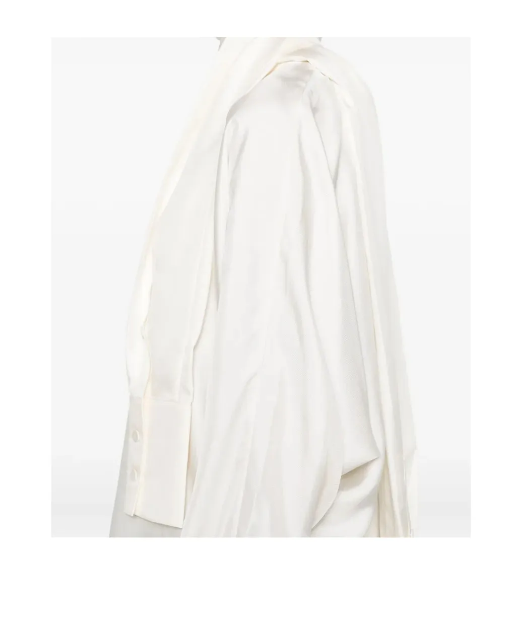 Silk Scarf Blouse
