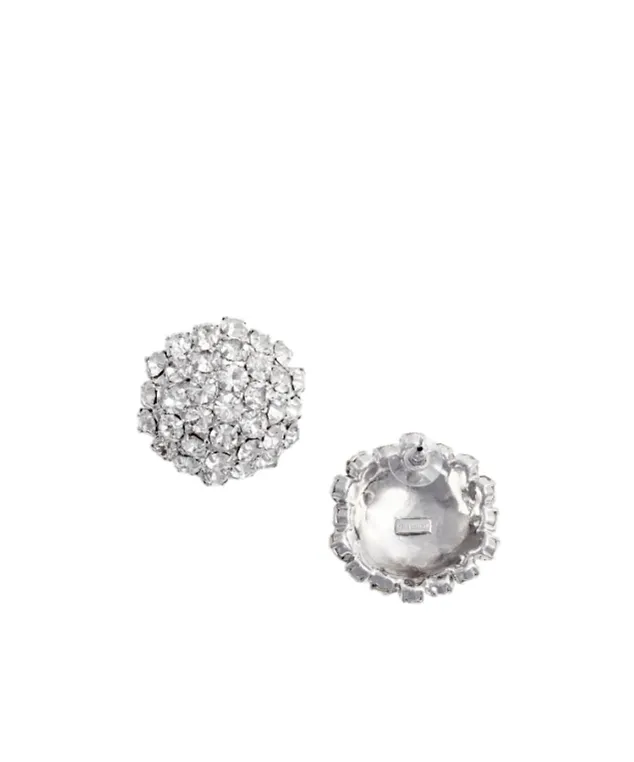 Self-Portrait Embellished Flower Earrings