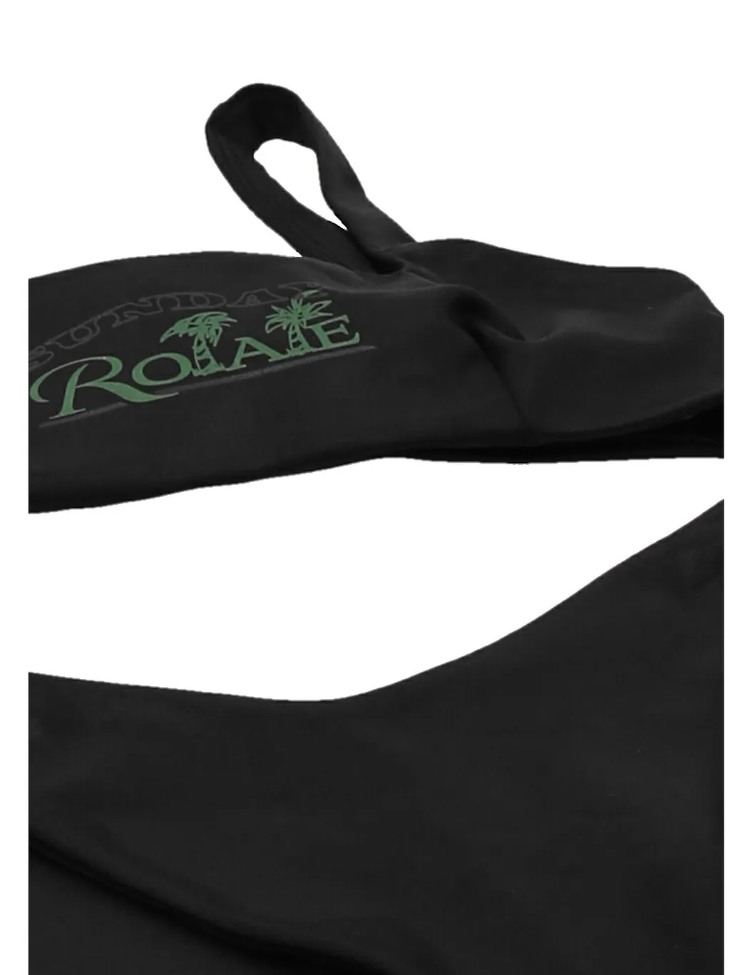 Rotate Logo Print Two-Piece Bikini Set