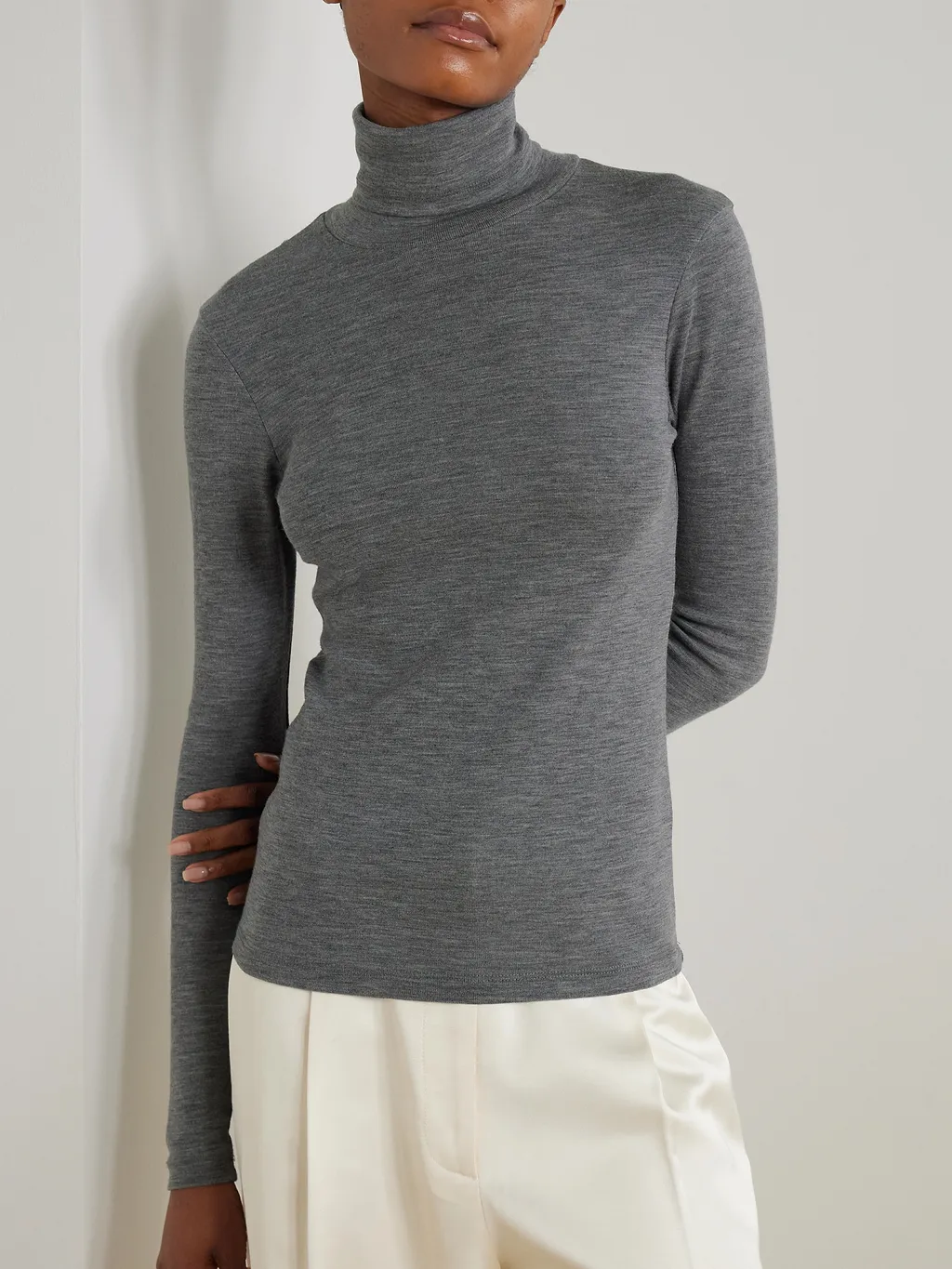 Sleeveless Wool Top