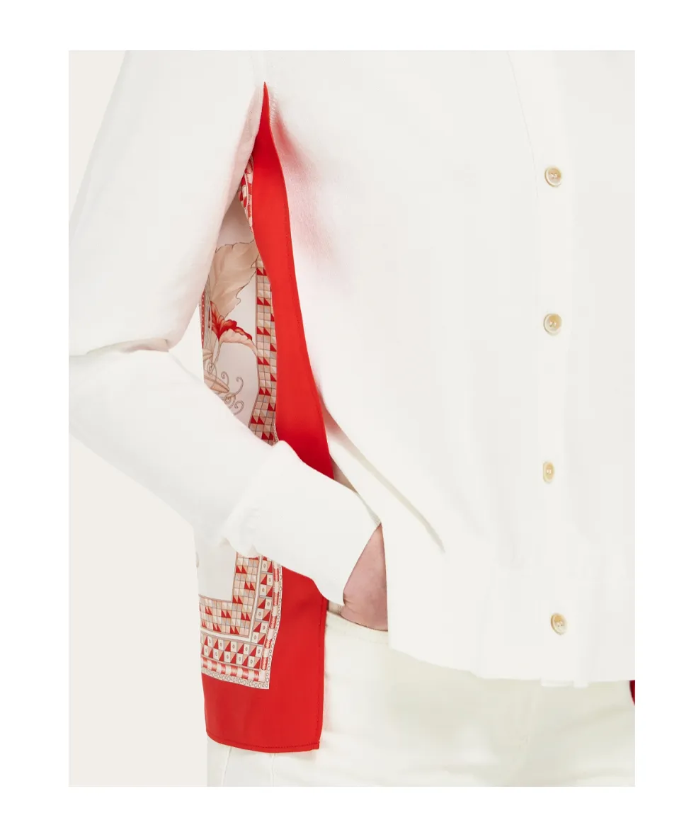 Crew-Neck Cardigan