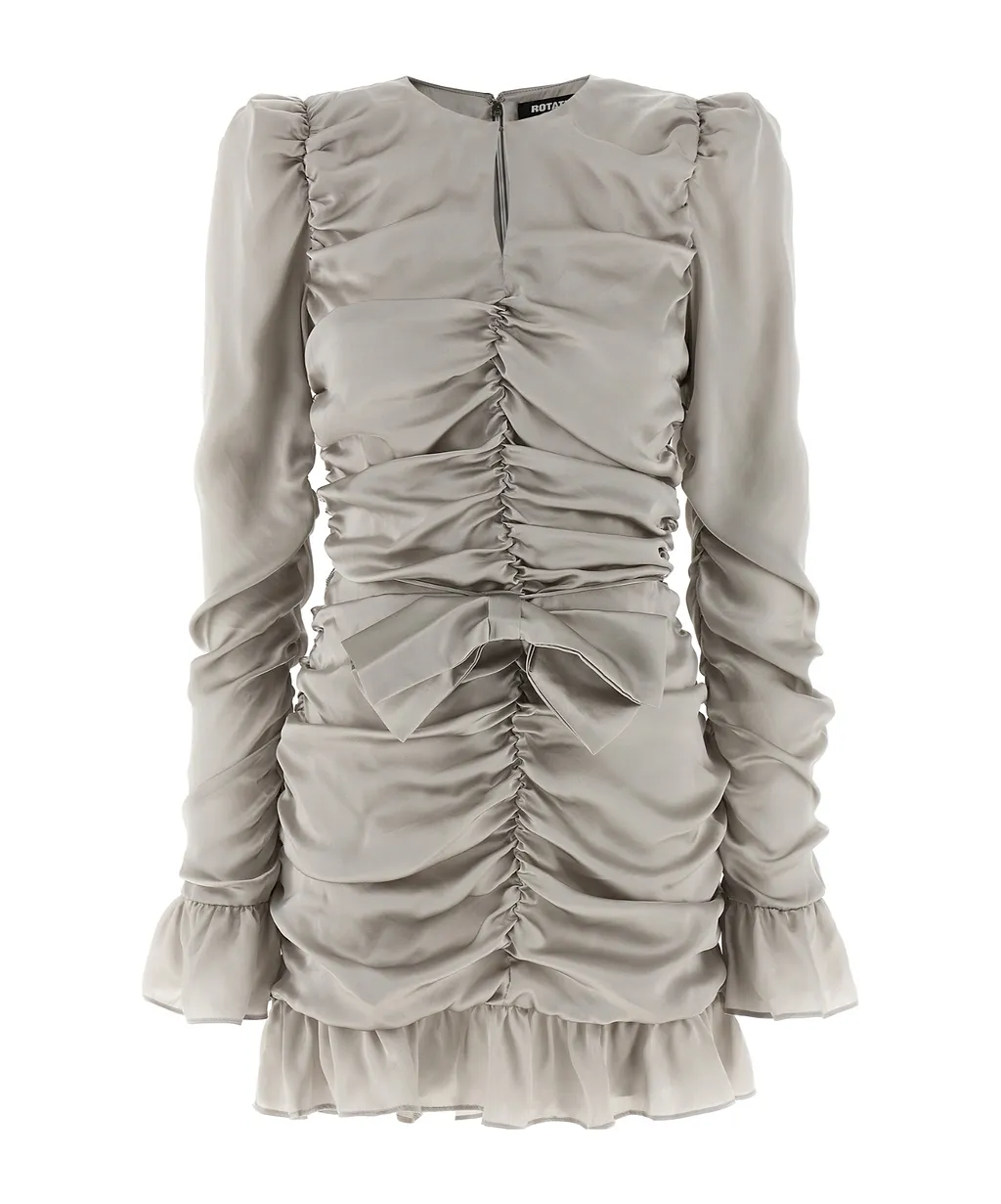 Rotate Ls Mini Bow Dress