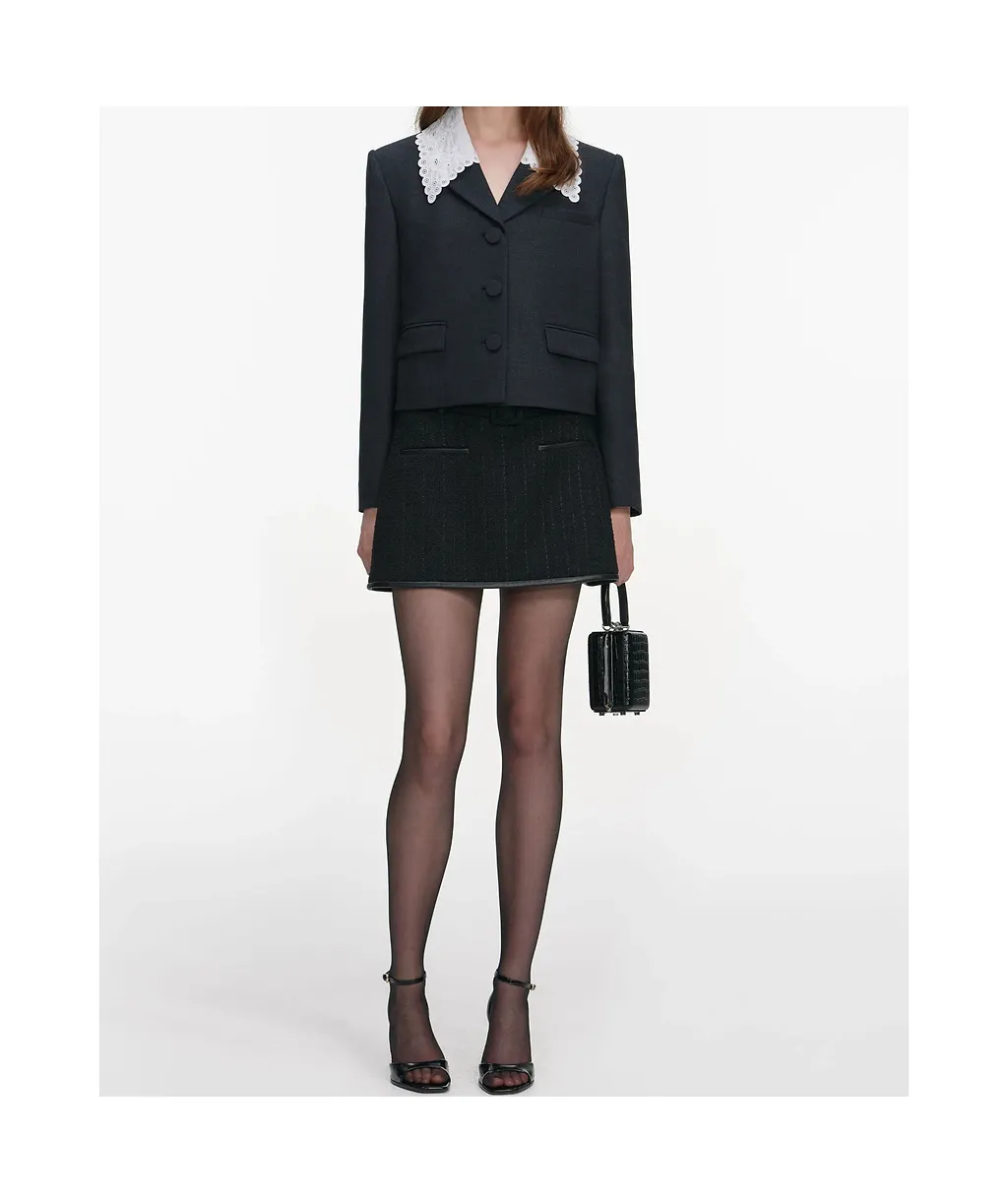 Self-Portrait Collared Jacket