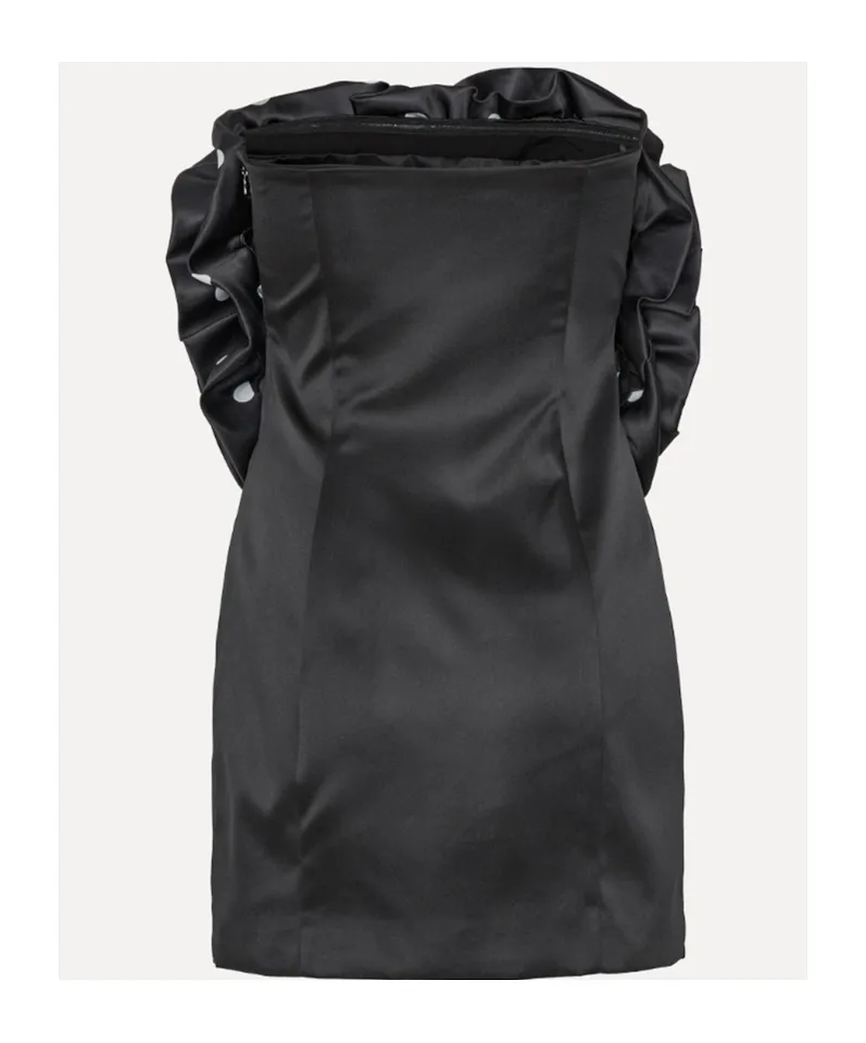 Rotate Ruffled One-Shoulder Dress