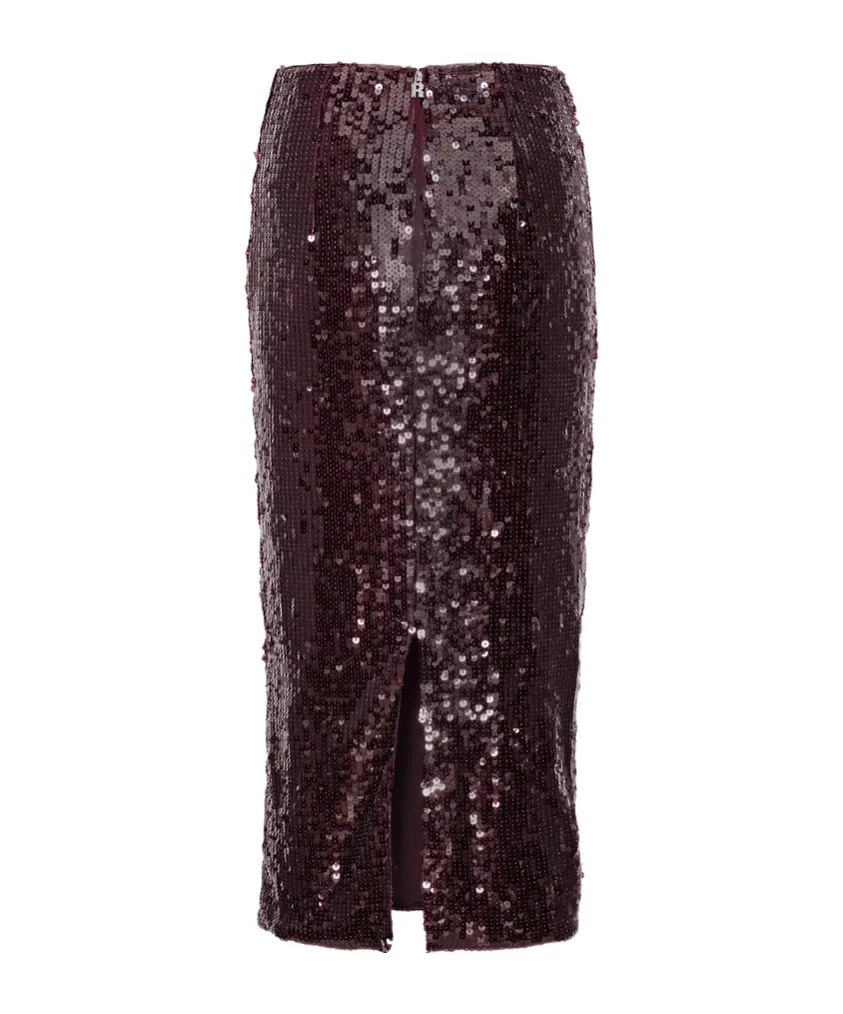 Rotate Sequins Pencil Skirt