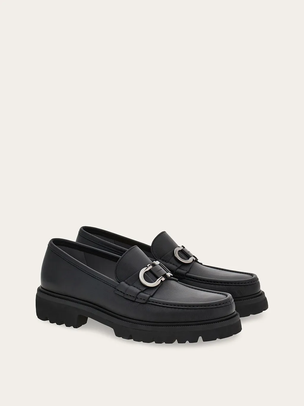 Gancini Decorative Moccasin Shoes