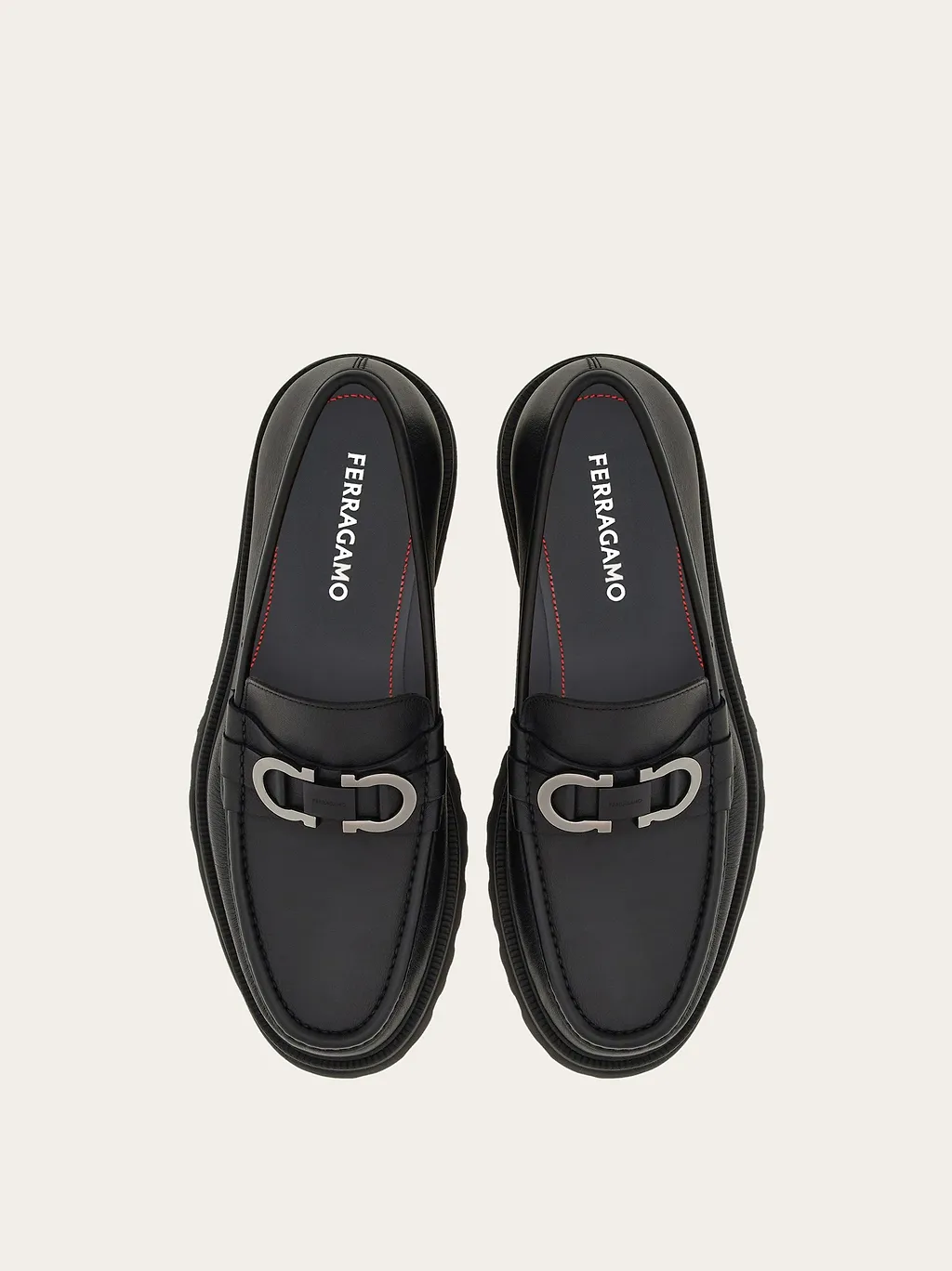 Gancini Decorative Moccasin Shoes