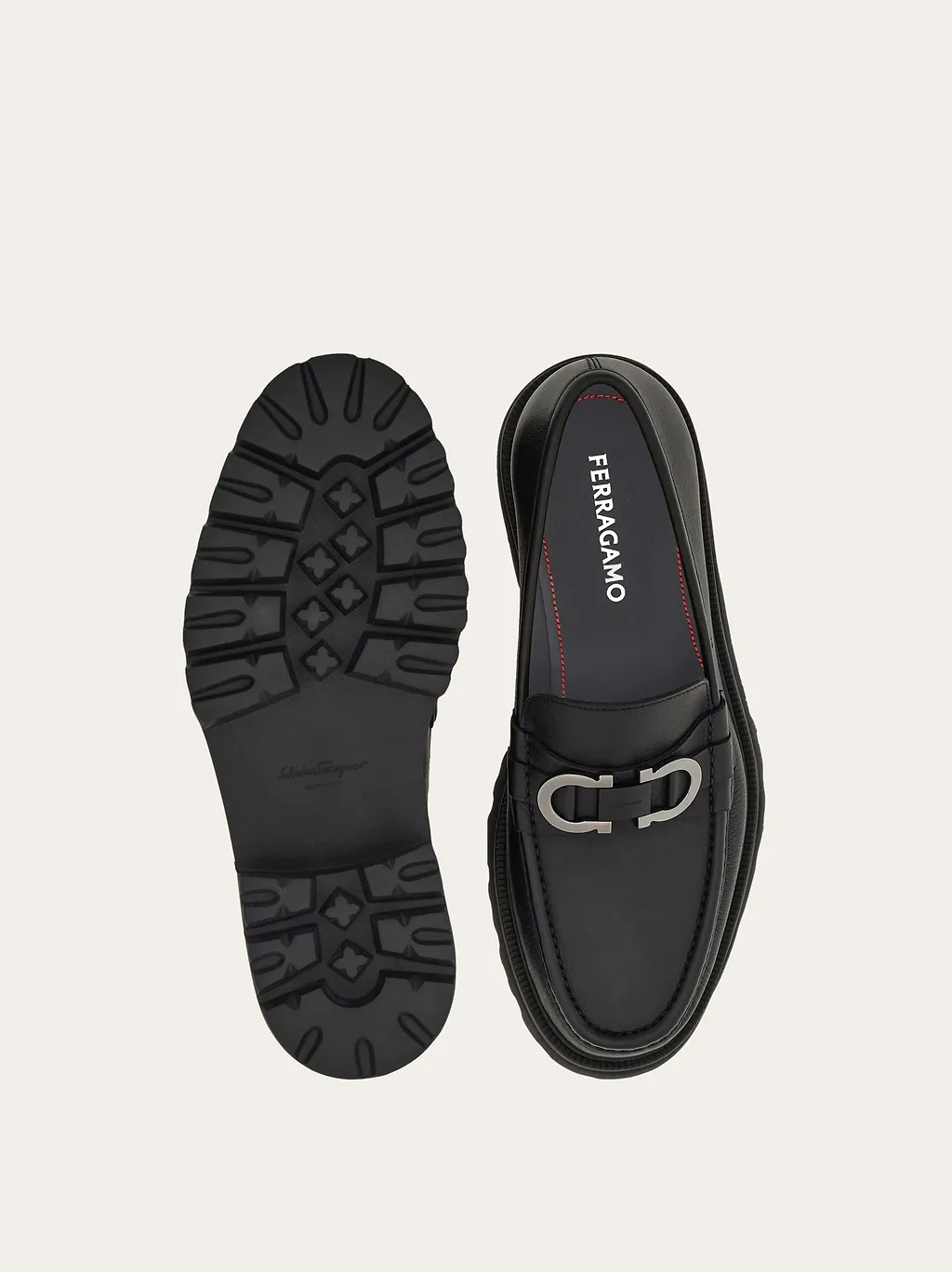 Gancini Decorative Moccasin Shoes