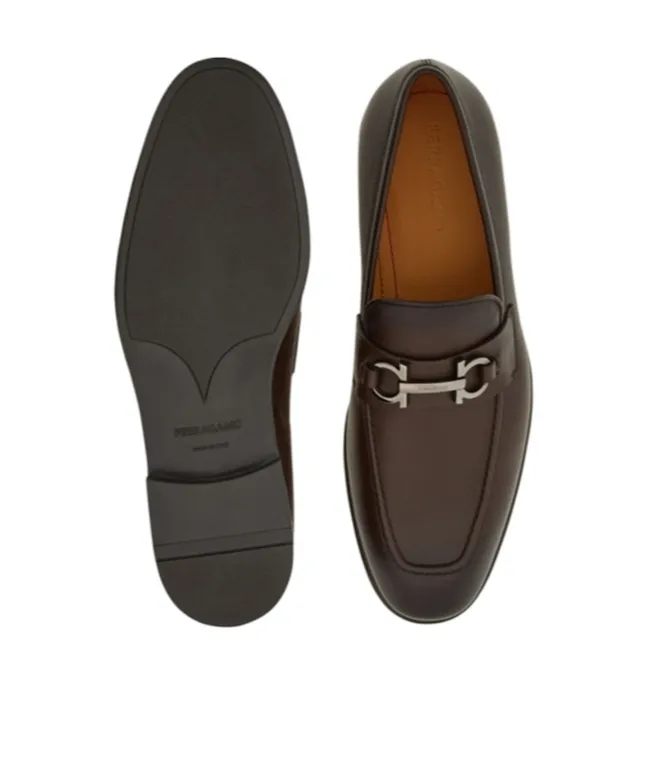 Gancini Decorative Moccasin Shoes