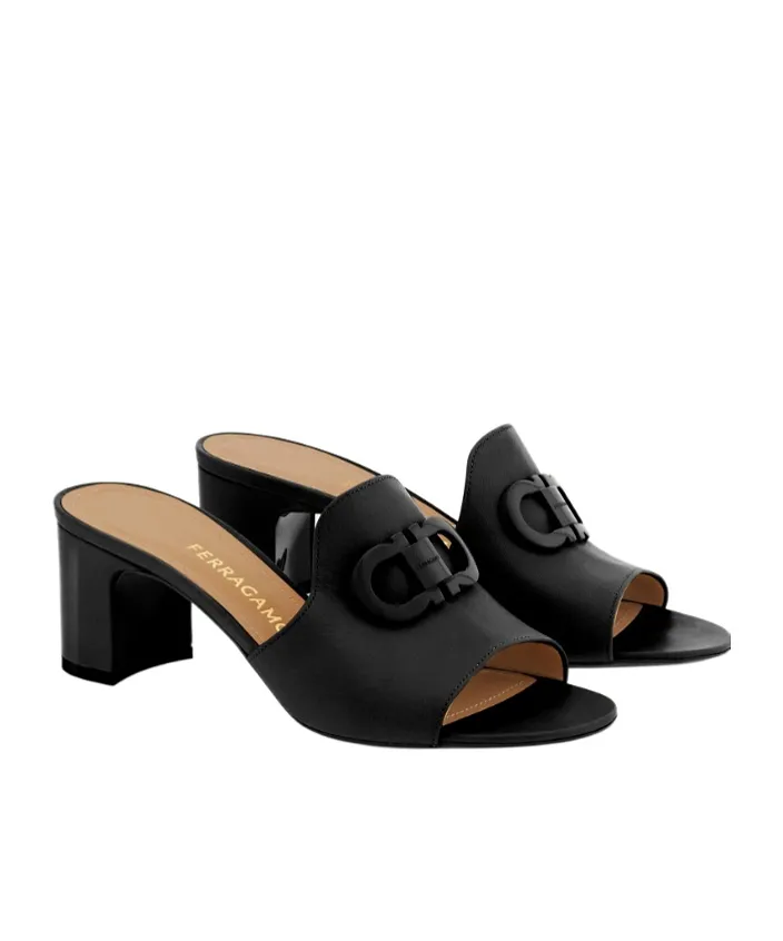 Gancini Heeled Slide