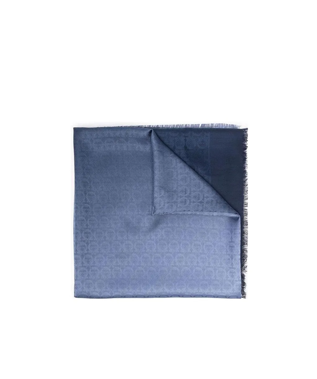 Gancini-Print Scarf