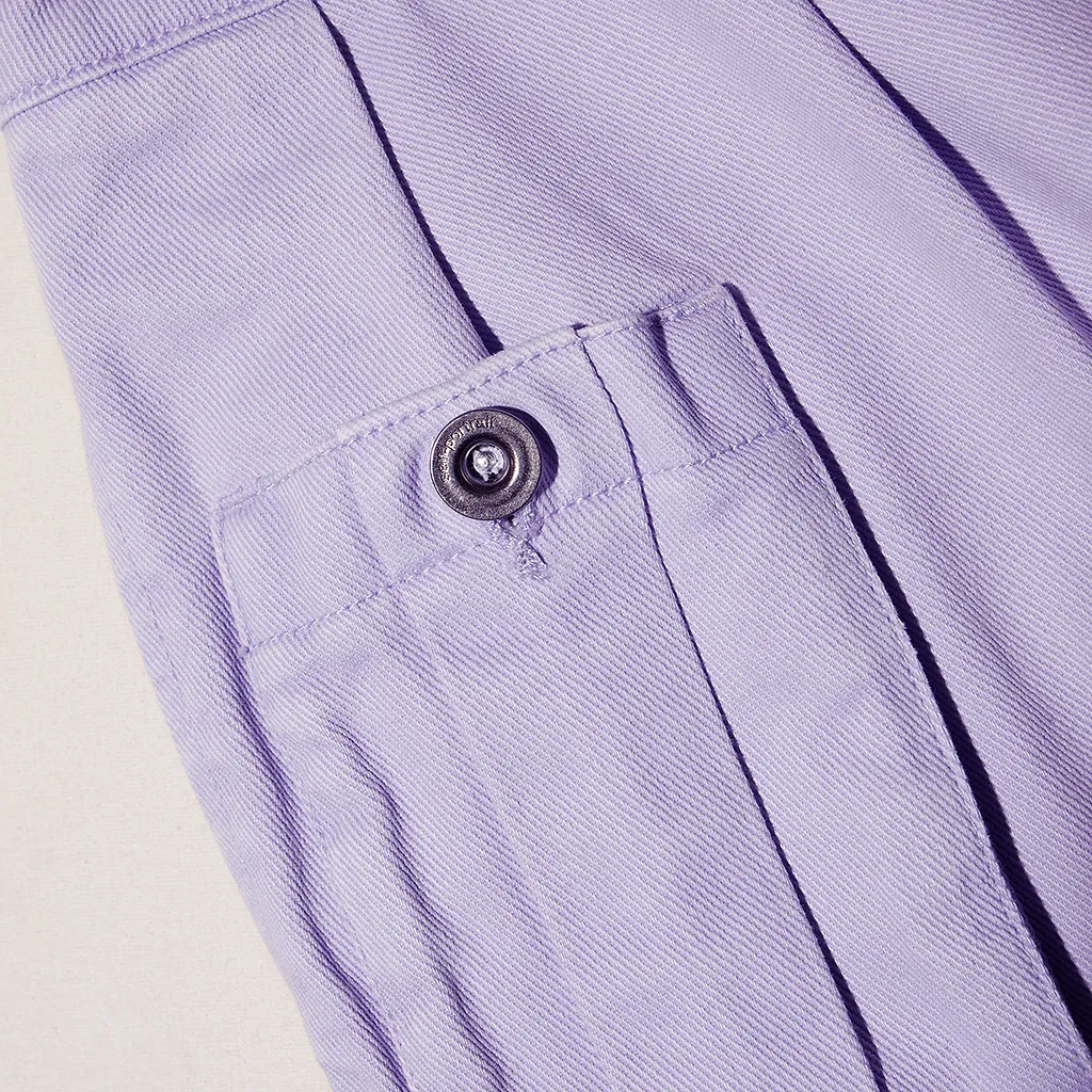 Logo Denim Shorts