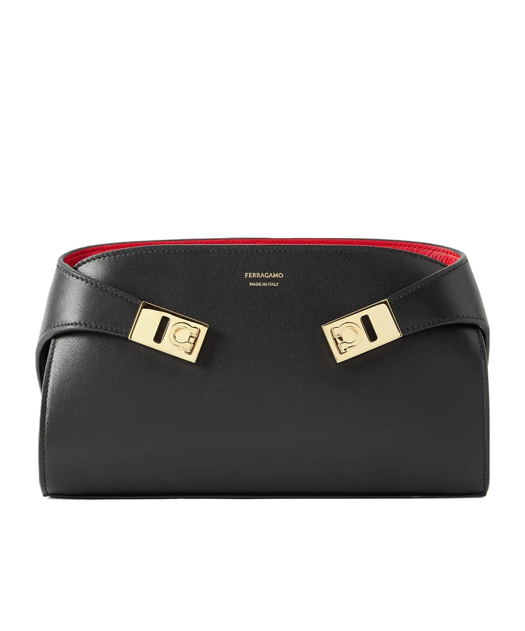 Hug Leather Shoulder Bag