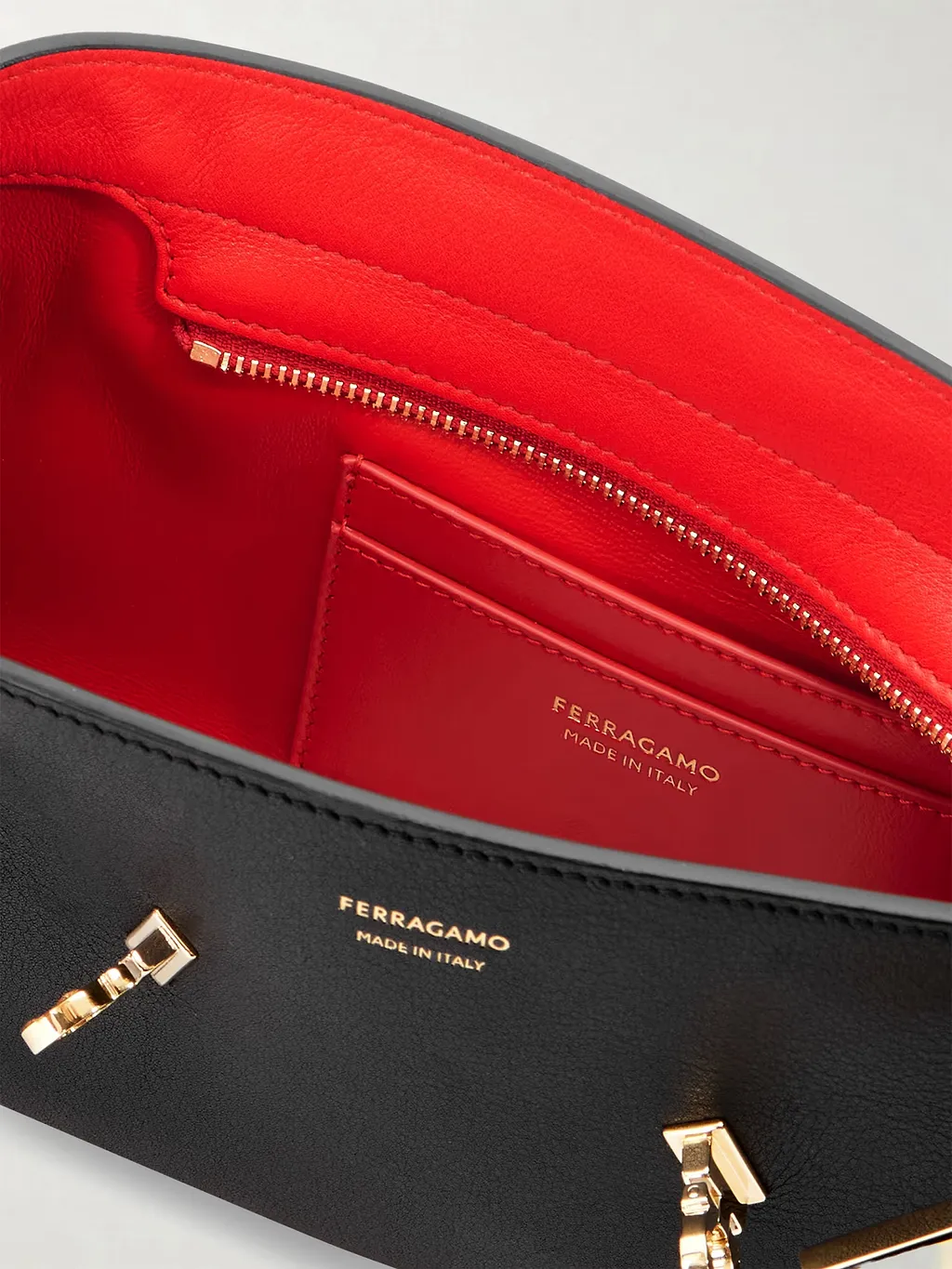 Hug Leather Shoulder Bag