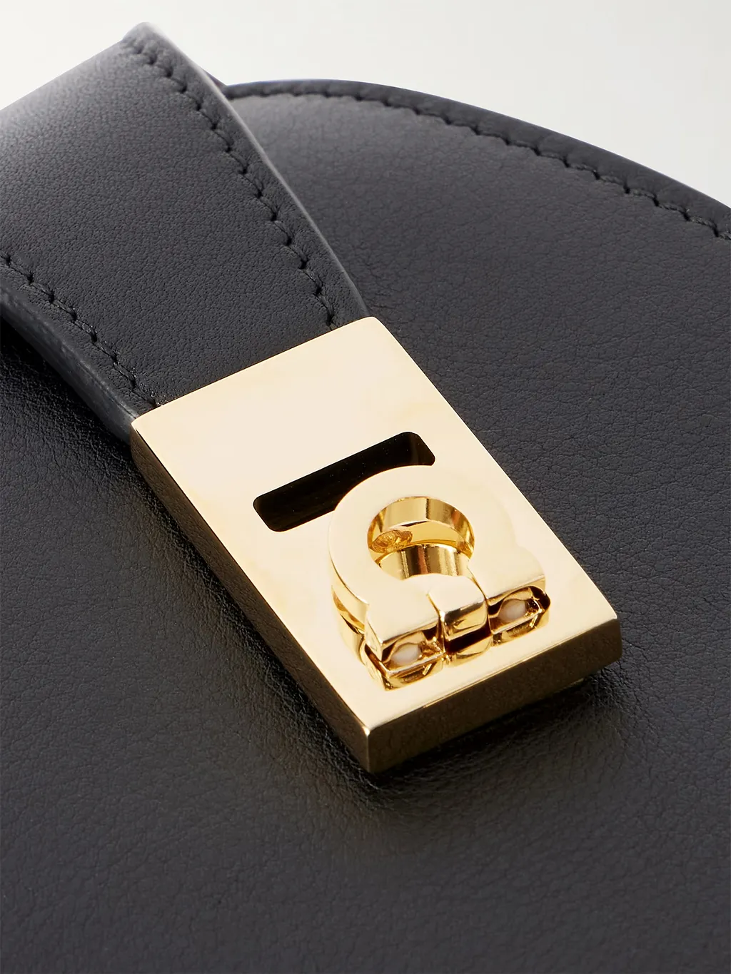Hug Leather Shoulder Bag