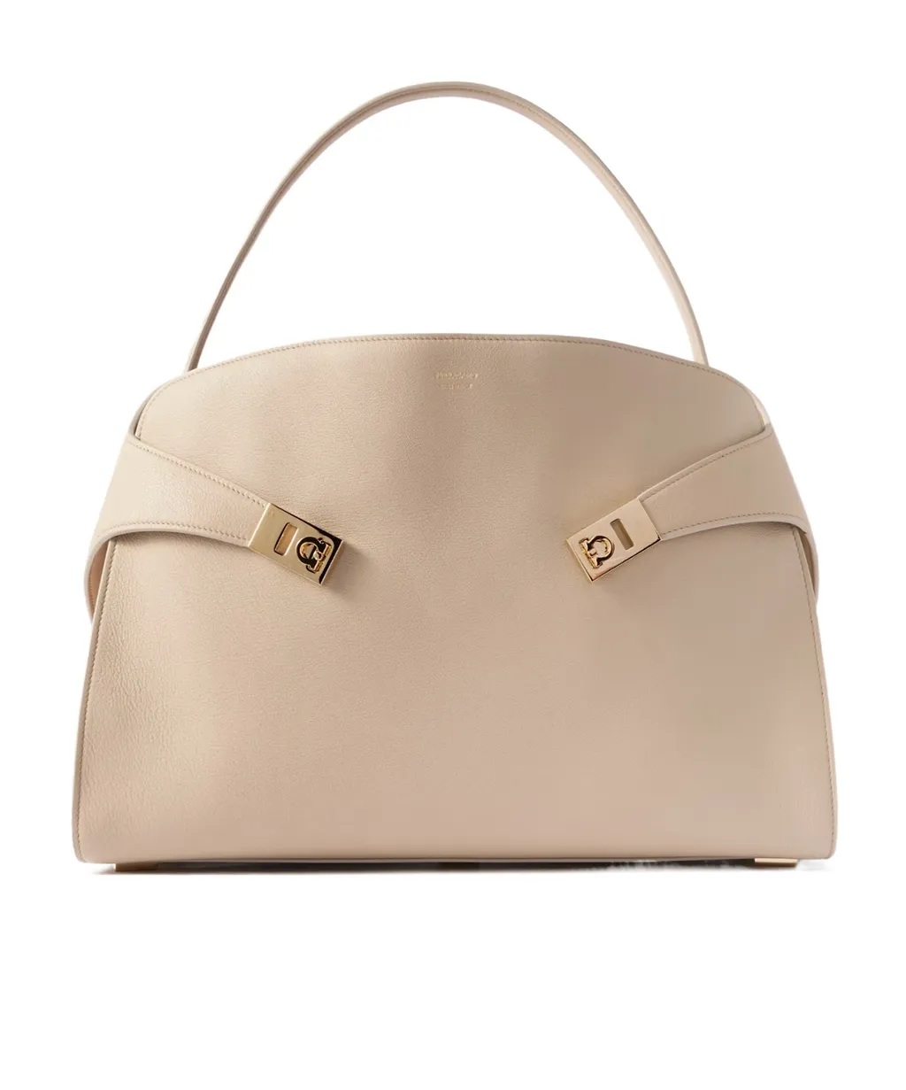 Hug Medium Leather Tote