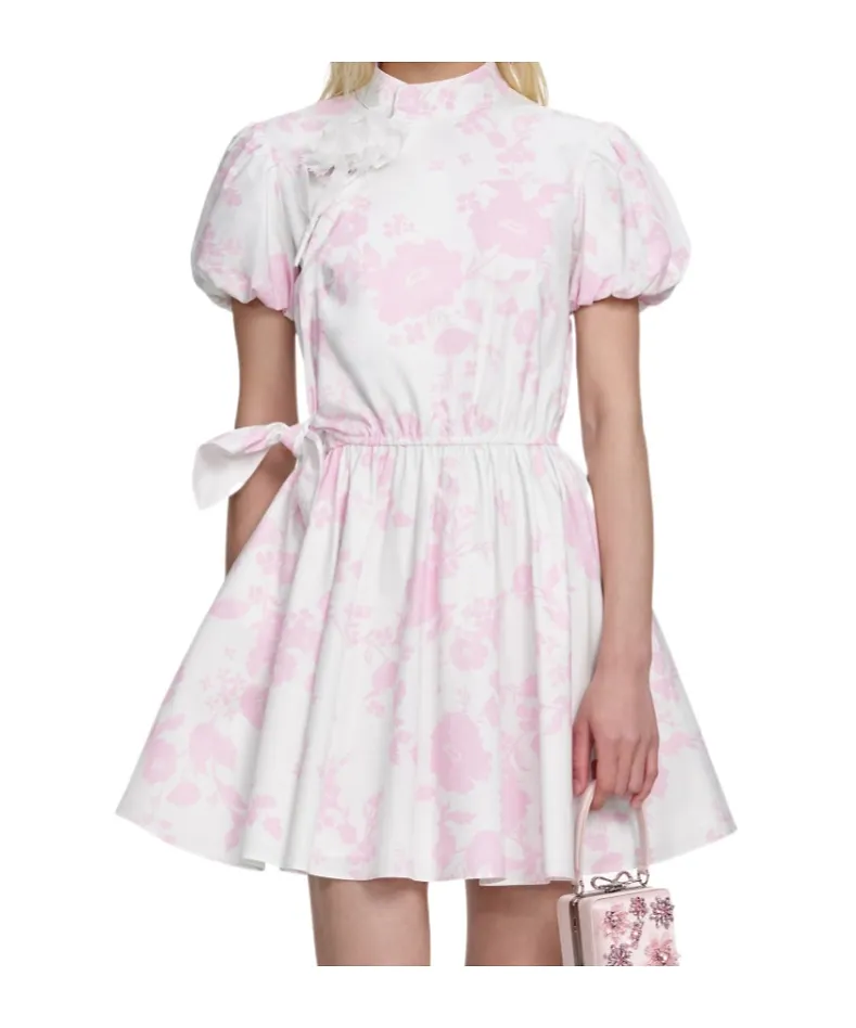 Floral Print Mini Dress