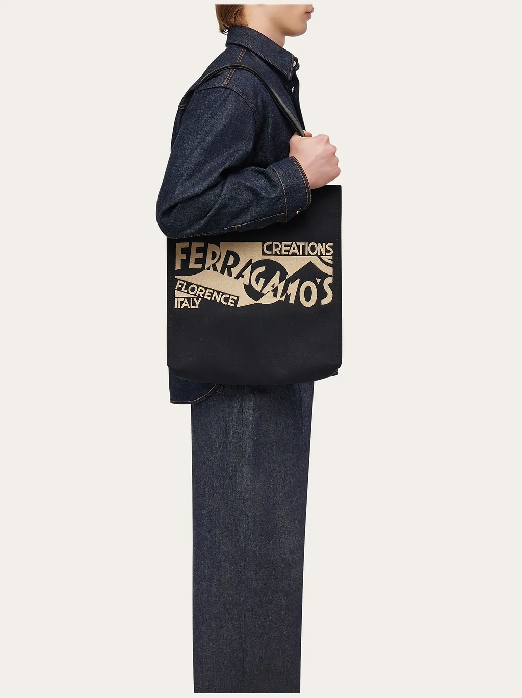 Large Logo Shoulder Bag