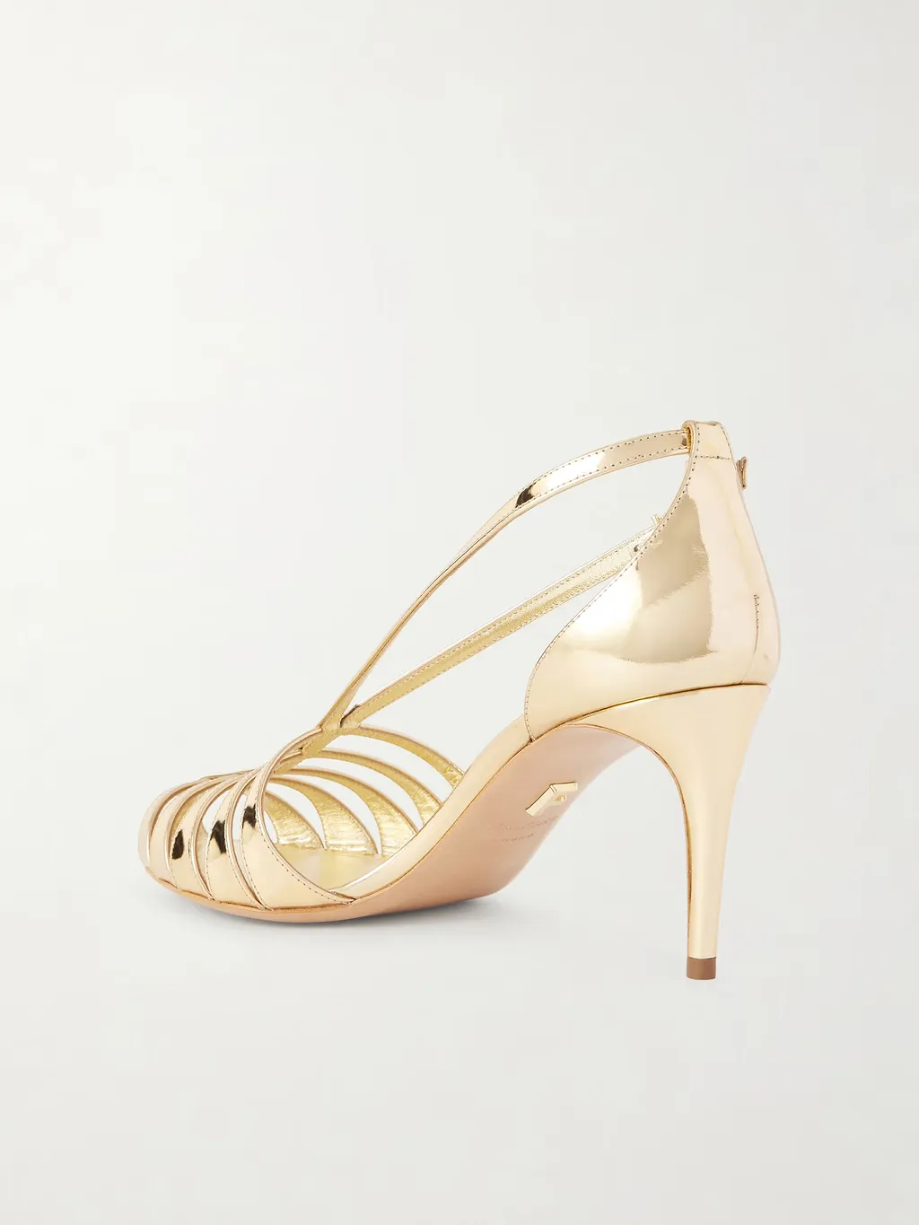 Lilie Leather High-Heeled Sandals