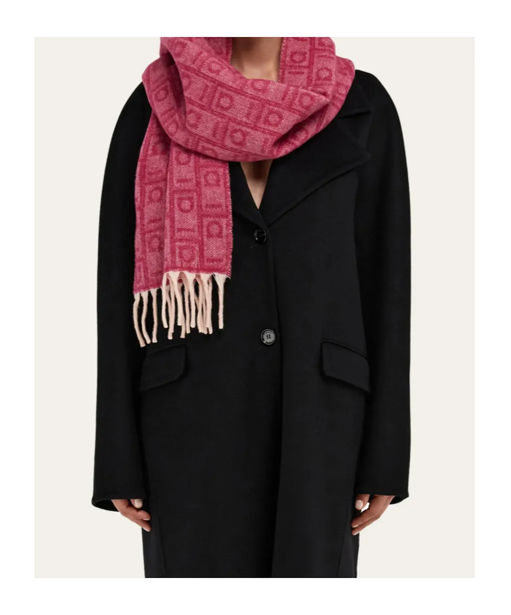 Letter Pattern Scarf