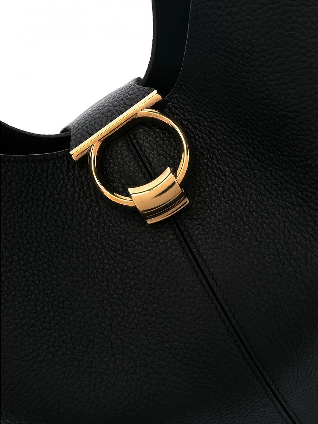 Logo Grain Handbag