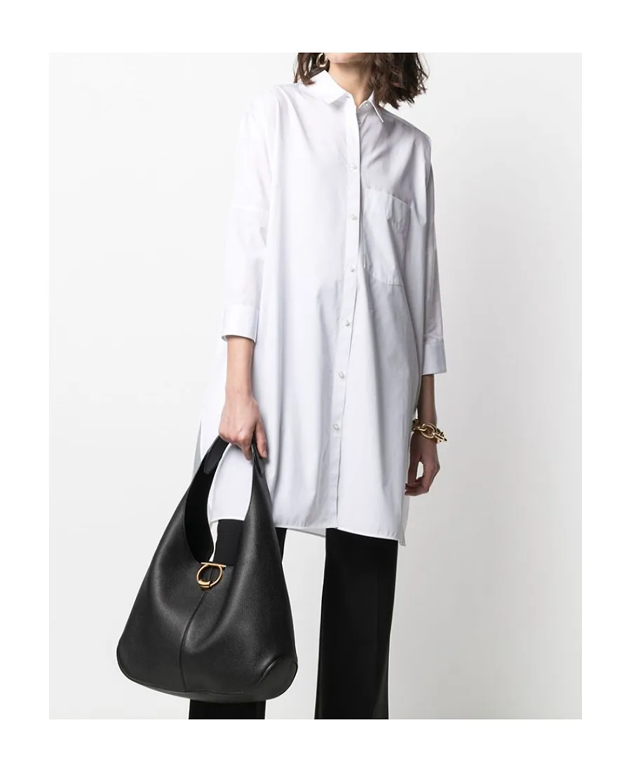 Logo Grain Handbag