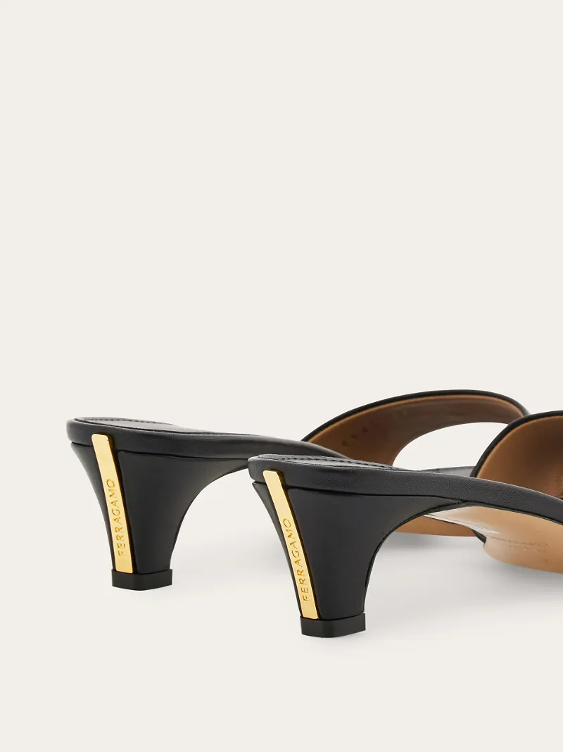 Low Heeled Mule