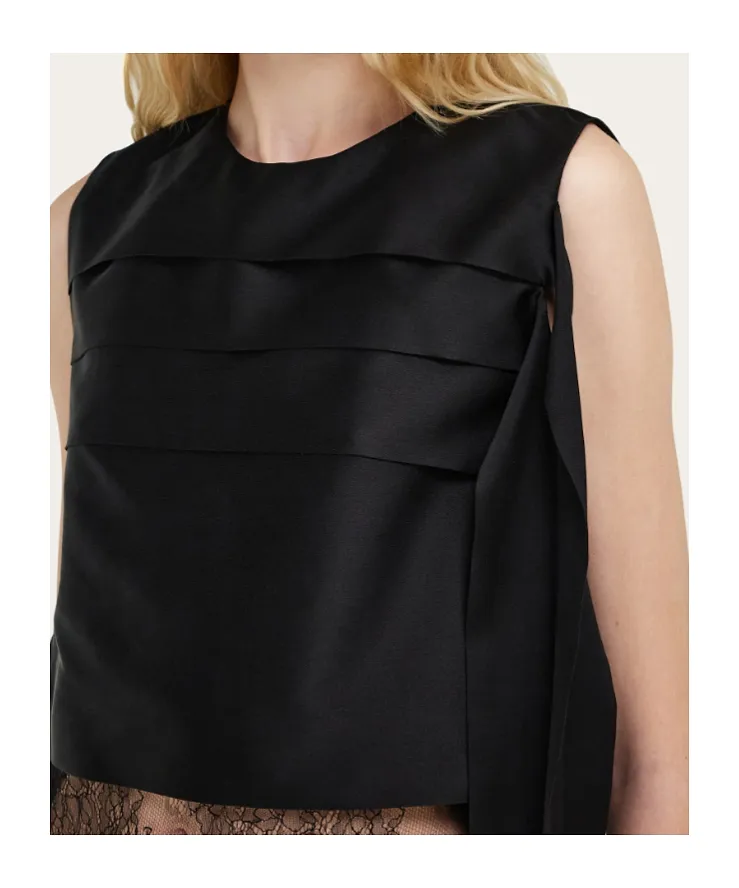 Mini Dress With Lace Detail