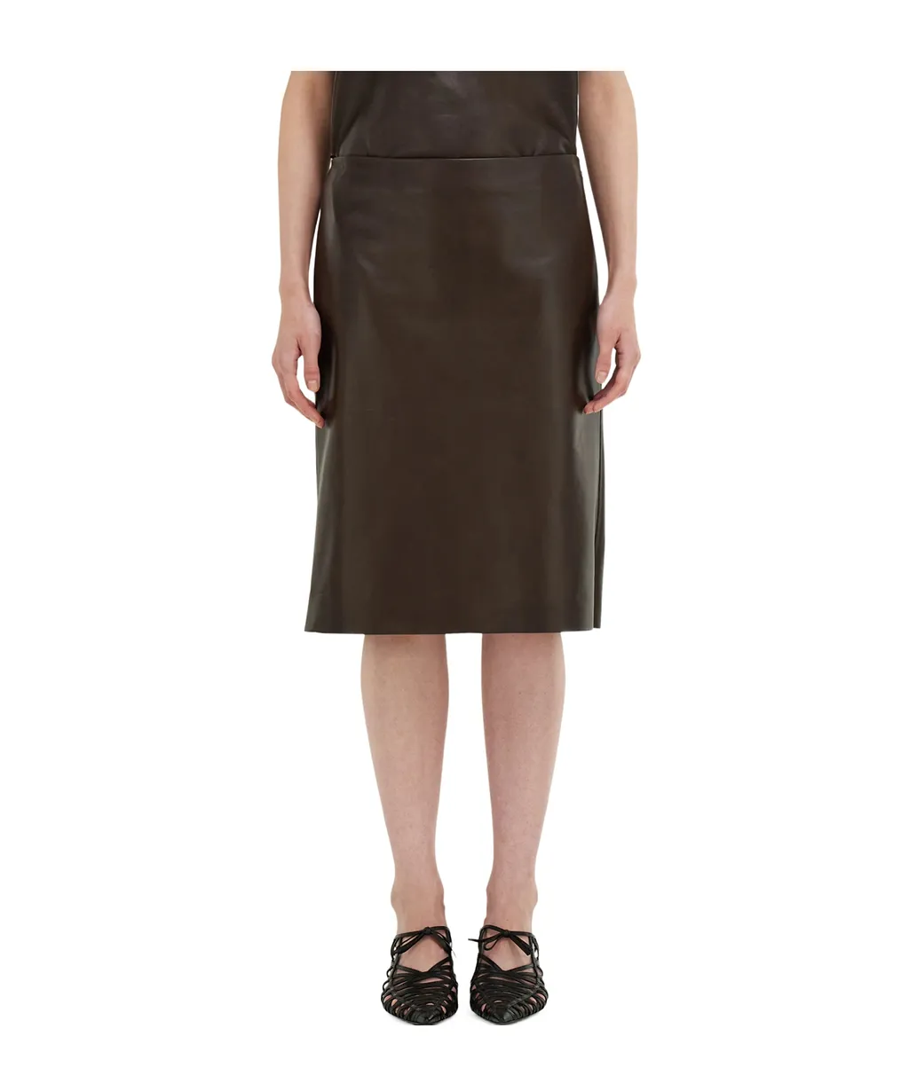 Nappa Pencil Skirt
