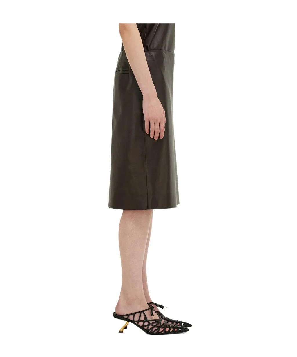 Nappa Pencil Skirt