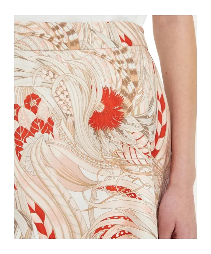 Printed Long Skirt