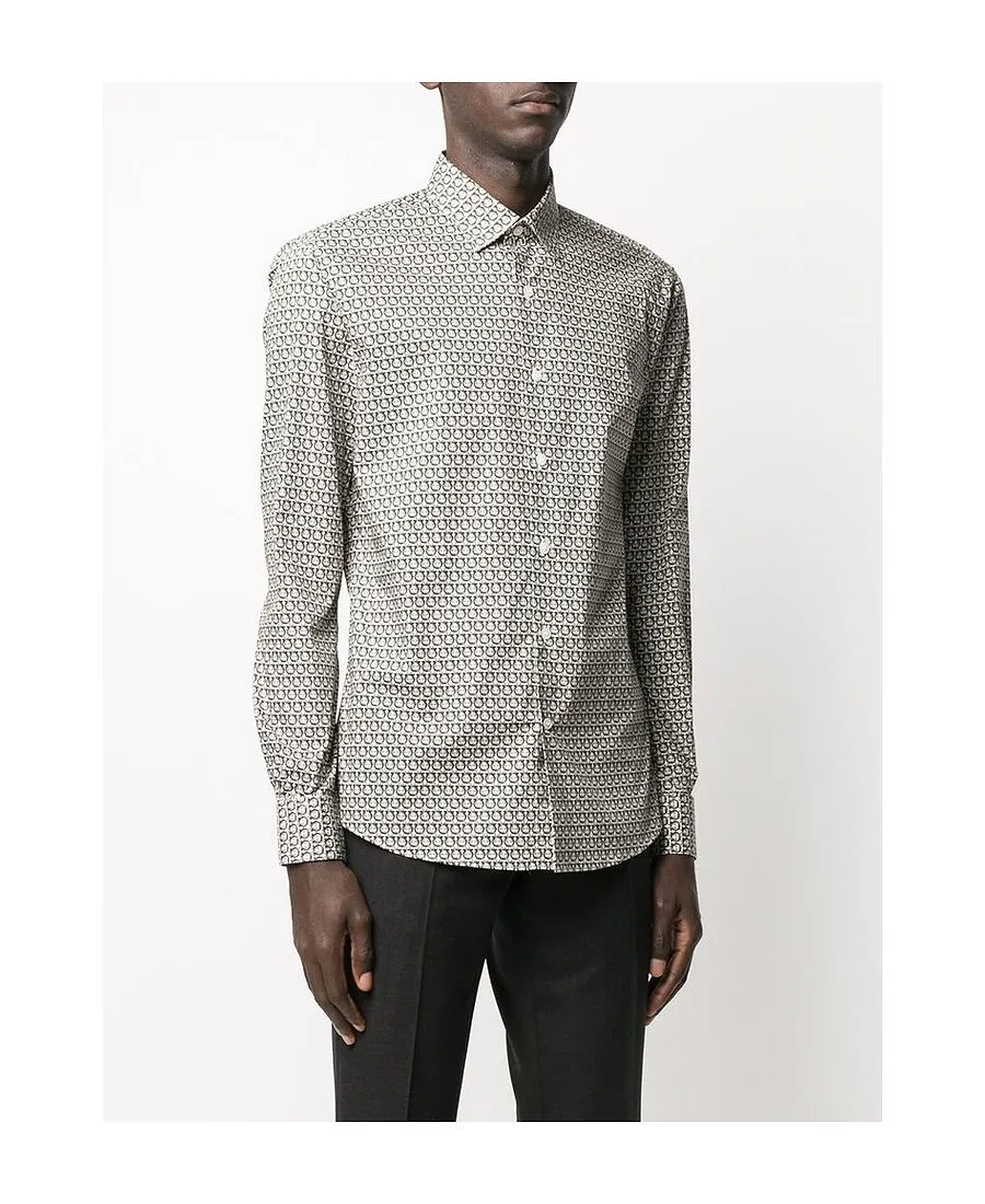 Patterned Cotton Shirt