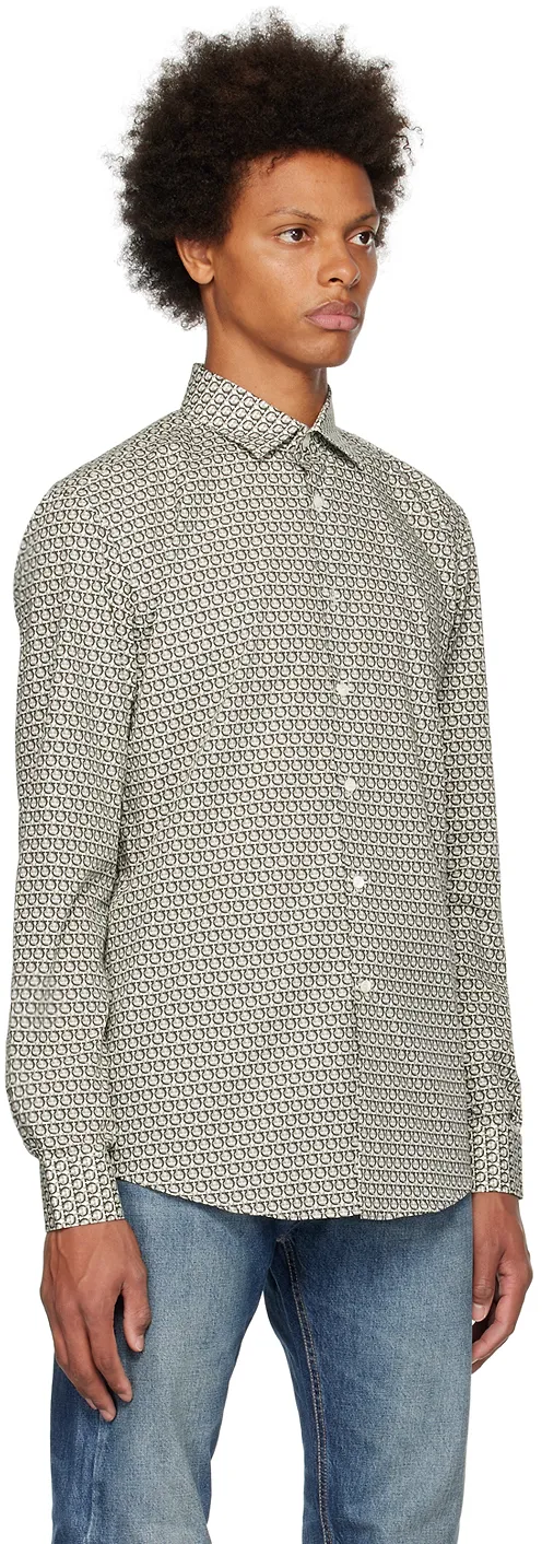 Patterned Cotton Shirt